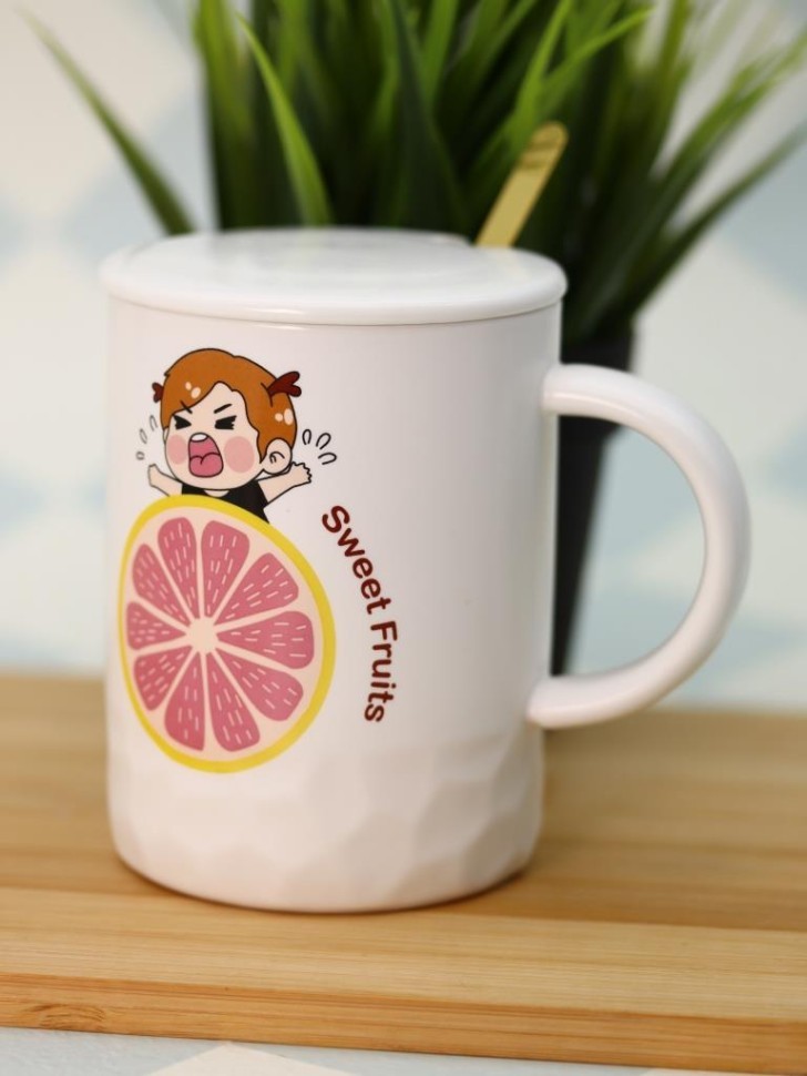 Кружка керамическая "Orange hug"