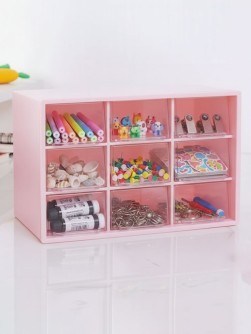 Органайзер настольный LikeGift "Square", pink (12*18*9,8 см)