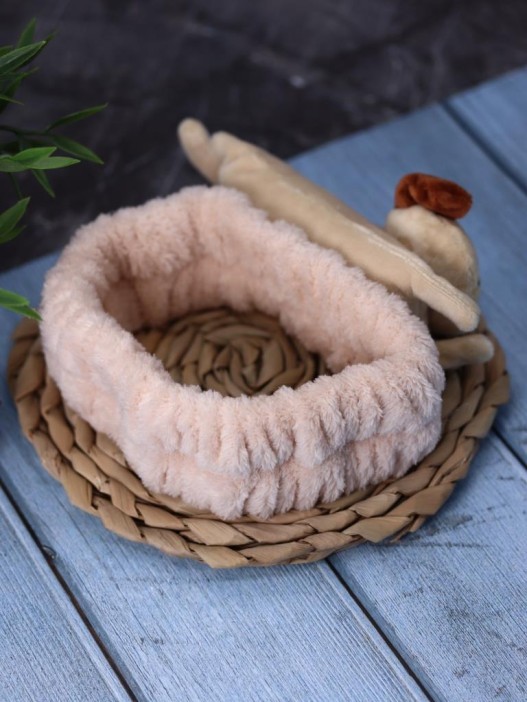 Повязка на голову "Dog resting", brown 