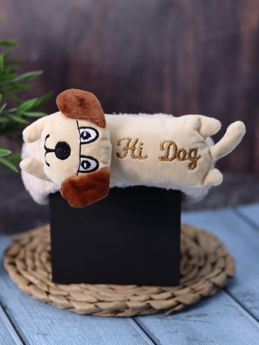 Повязка на голову "Dog resting", brown 