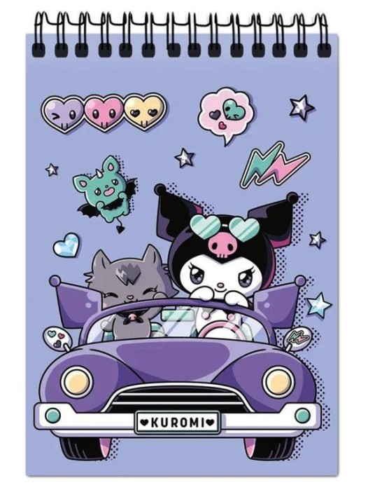 Блокнот  А6 &quot;Куроми&quot;, 60 листов, на гребне 