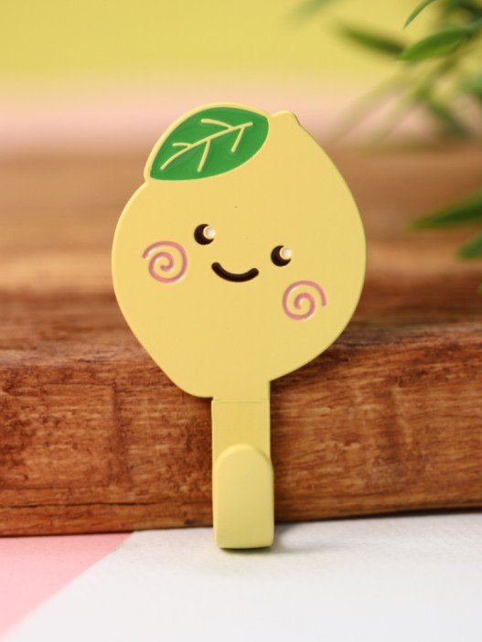 Крючок на липучке «Nice lemon», yellow 