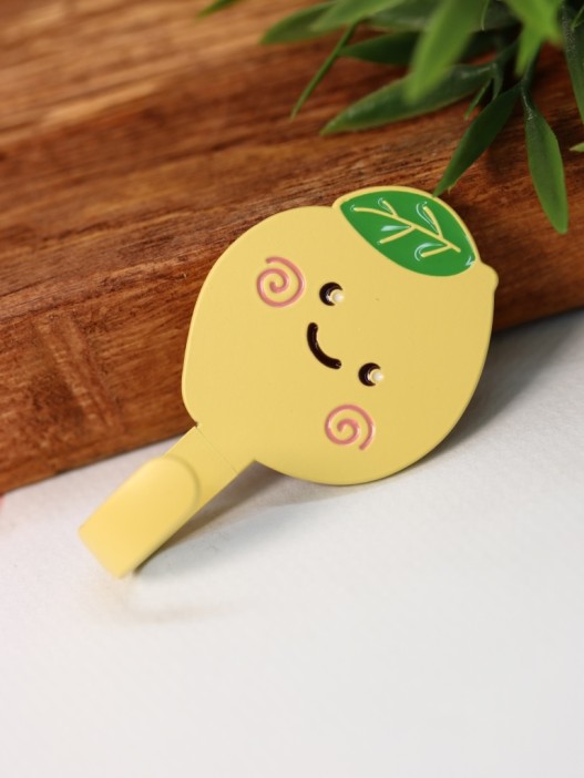 Крючок на липучке «Nice lemon», yellow 