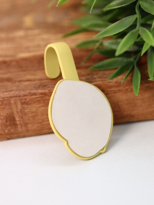 Крючок на липучке «Nice lemon», yellow 