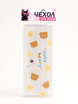 Чехол для очков GIRLY "Cute beary"