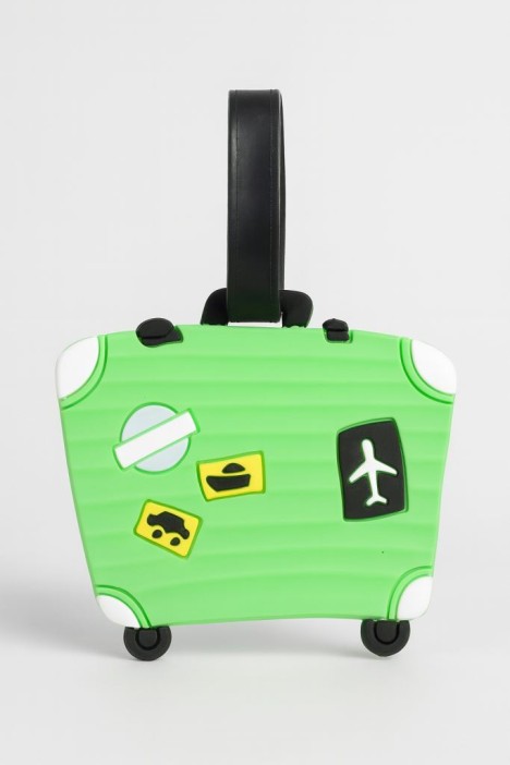 Бирка для багажа "Suitcase", green 