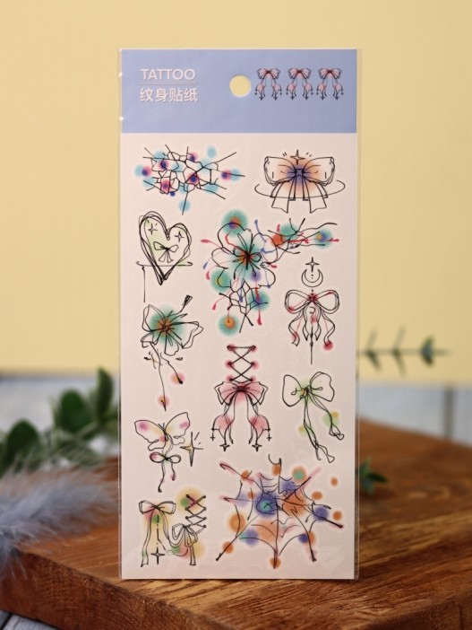 Тату - переводки &quot;Bows&quot; 