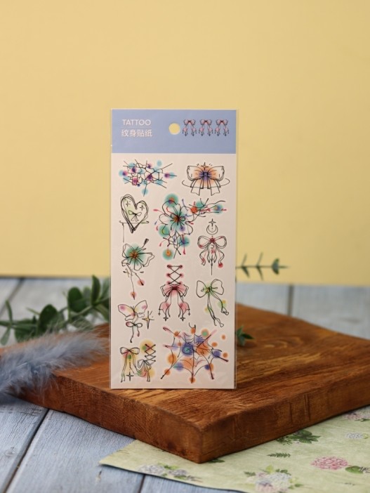 Тату - переводки &quot;Bows&quot; 