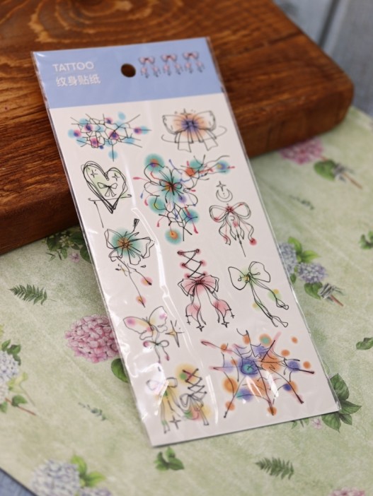 Тату - переводки &quot;Bows&quot; 