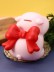 Копилка «Pig red bow», pink (21 см), пластик 