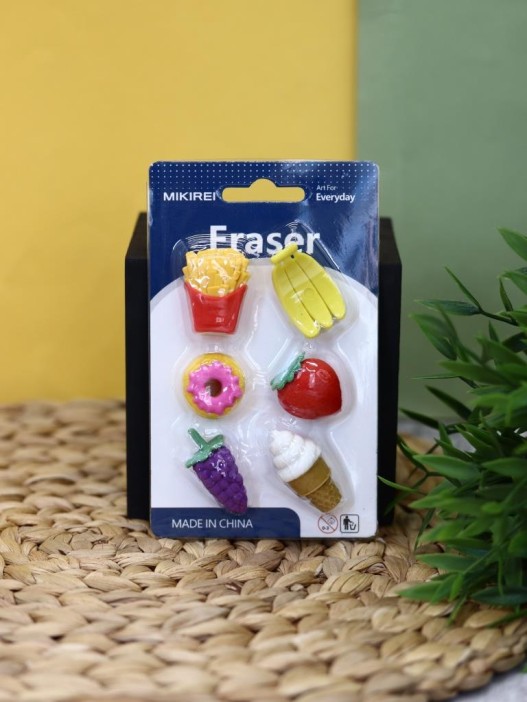 Ластики "French fries", шоу-бокс 12 шт. 