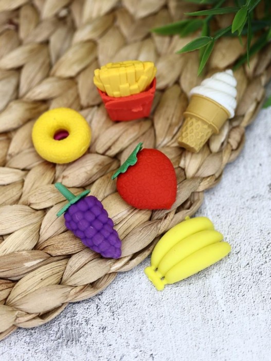 Ластики "French fries", шоу-бокс 12 шт. 