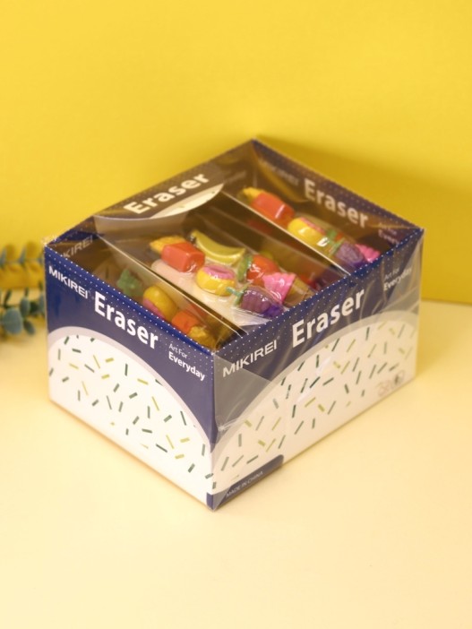 Ластики "French fries", шоу-бокс 12 шт. 