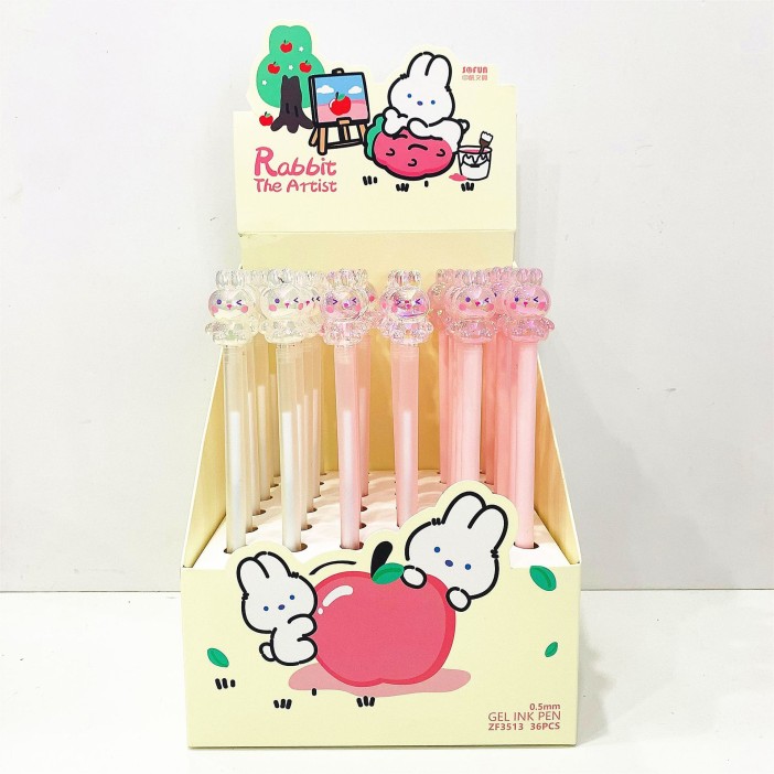Ручка &quot;Rabbit the artist&quot;, шоу-бокс 36 шт. 