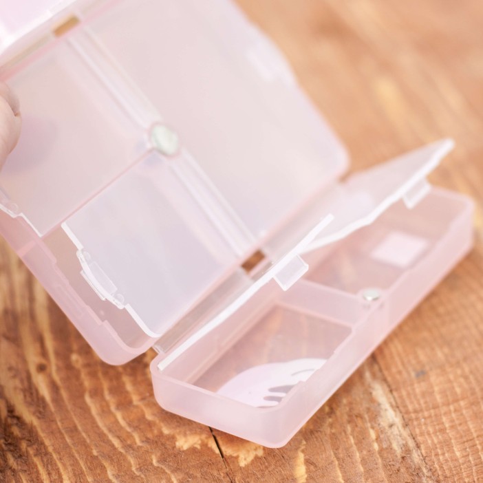 Таблетница &quot;Half fruit strawberry&quot; pink 