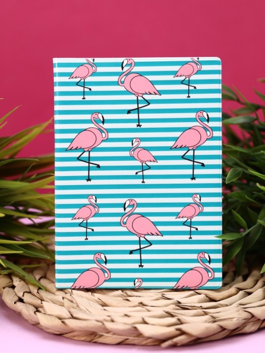 ОБЛОЖКА ДЛЯ ПАСПОРТА ФЛАМИНГО BLUE, плотность 600 мкм 