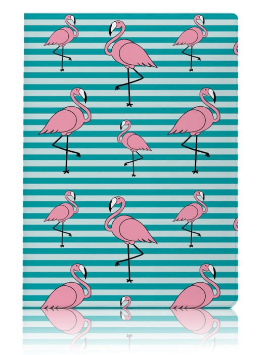 ОБЛОЖКА ДЛЯ ПАСПОРТА ФЛАМИНГО BLUE, плотность 600 мкм 