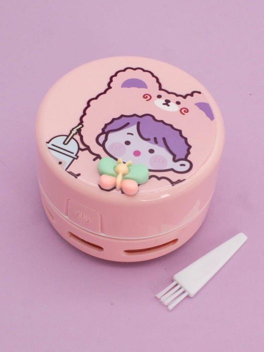 Настольный мини-пылесос &quot;Girl-bear&quot;, 6*8,2 см 