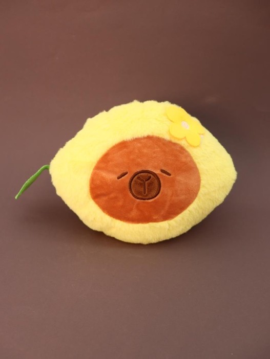 Мягкая игрушка &quot;Capylemon&quot;, yellow, 15 см 