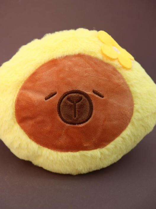 Мягкая игрушка &quot;Capylemon&quot;, yellow, 15 см 