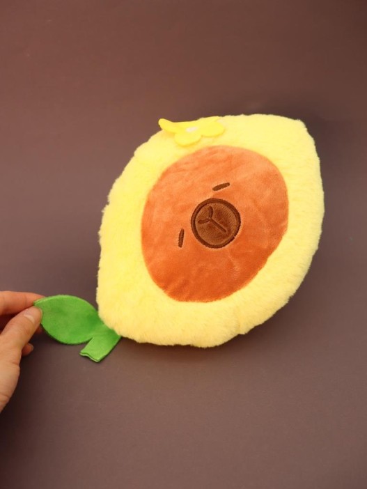 Мягкая игрушка &quot;Capylemon&quot;, yellow, 15 см 