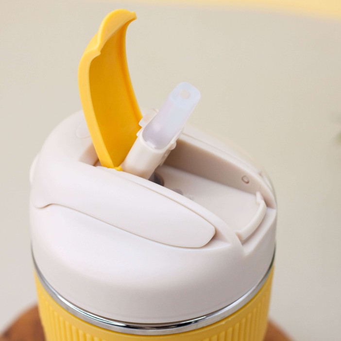 Термокружка "Pastel", yellow (350 ml) 