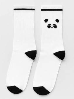 Носки женские "Panda white", р. 35-40, белый