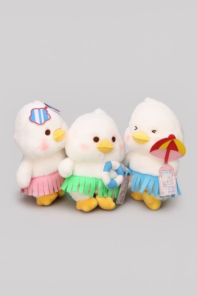 Мягкая игрушка (3+) "Утка", микс, 25 см