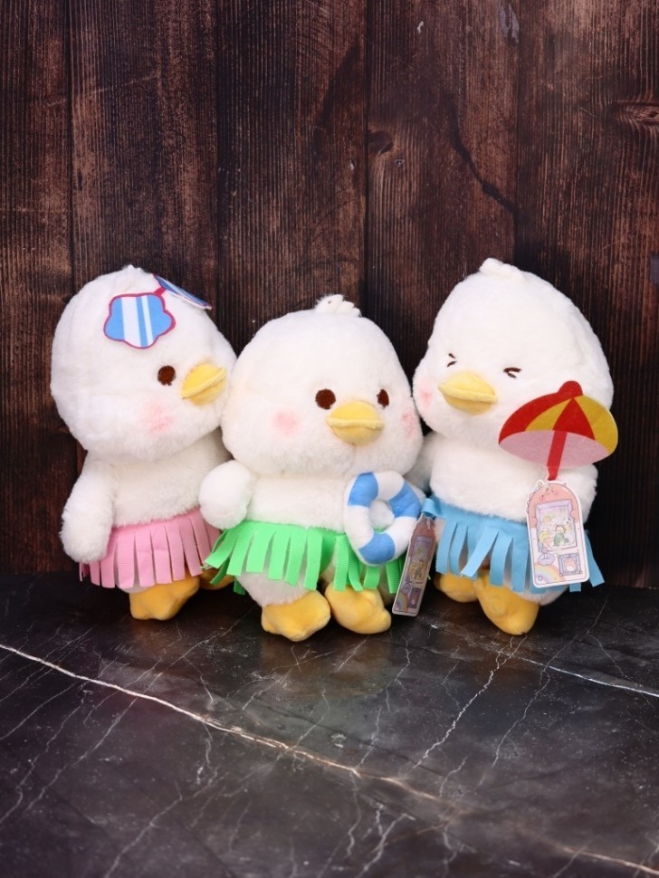 Мягкая игрушка (3+) "Утка", микс, 25 см