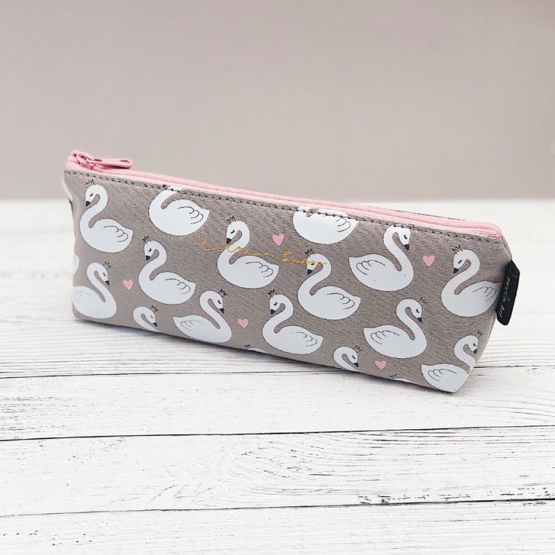 Пенал &quot;Фламинго&quot; gray 