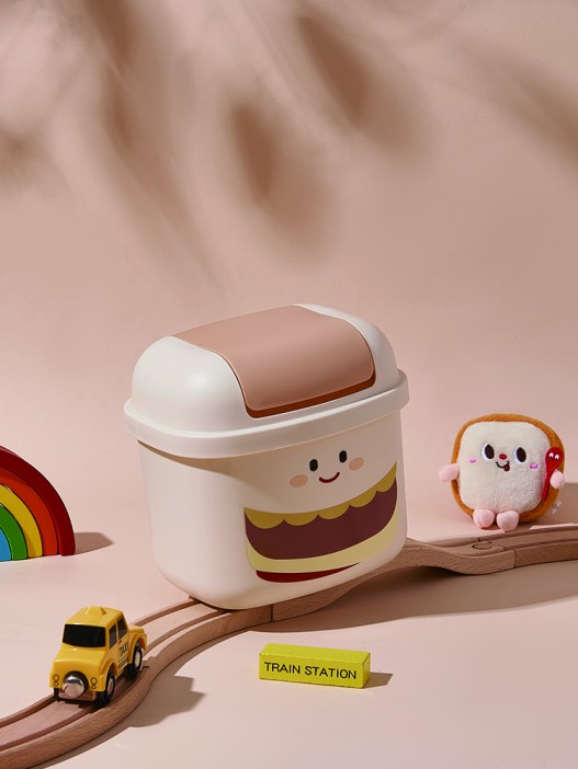 Мусорное ведро настольное &quot;Hamburger&quot;, white 