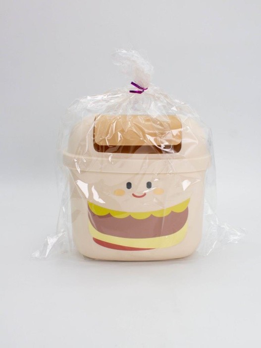 Мусорное ведро настольное &quot;Hamburger&quot;, white 