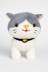 Мягкая игрушка (3+) "Кот с цветком", 26 см