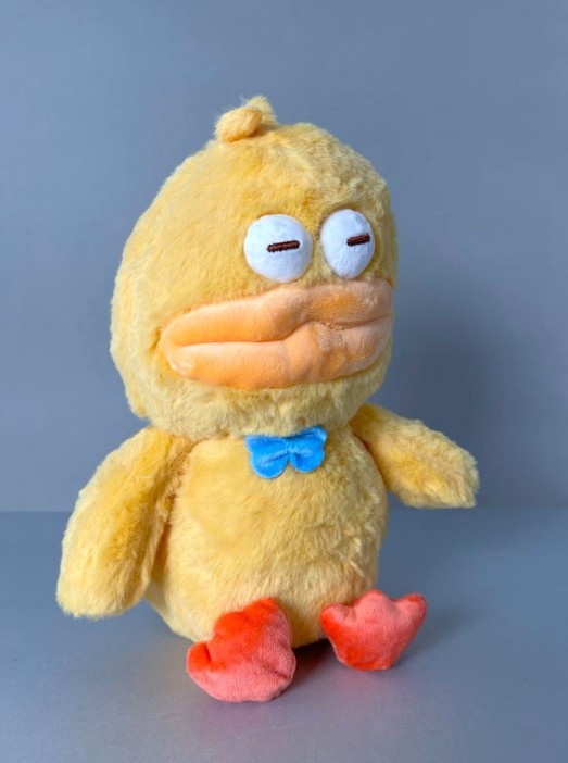 Мягкая игрушка &quot;Duck orange lips&quot;, 22 см 