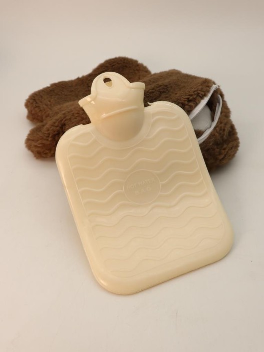 Грелка плюшевая &quot;Warm hugs&quot;, brown, 400 мл (30*24 см) 