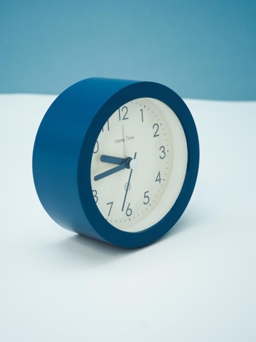 Часы-будильник «Style», dark blue (4,7х10 см) 