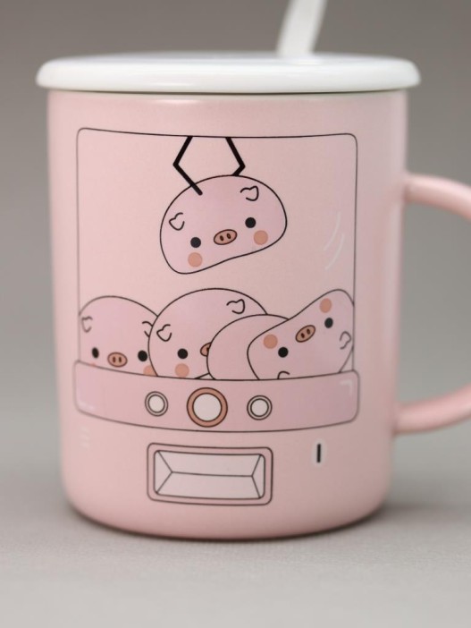 Кружка «Device with toys», pink (350 ml) 