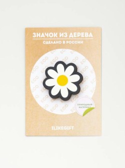 Значок ECO из дерева DAISY