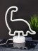 Неоновый LED ночник настольный &quot;Dino&quot;, зелёное свечение (24х28,5 см) 