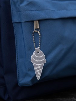 Светоотражающий элемент (фликер) "Ice cream", брелок