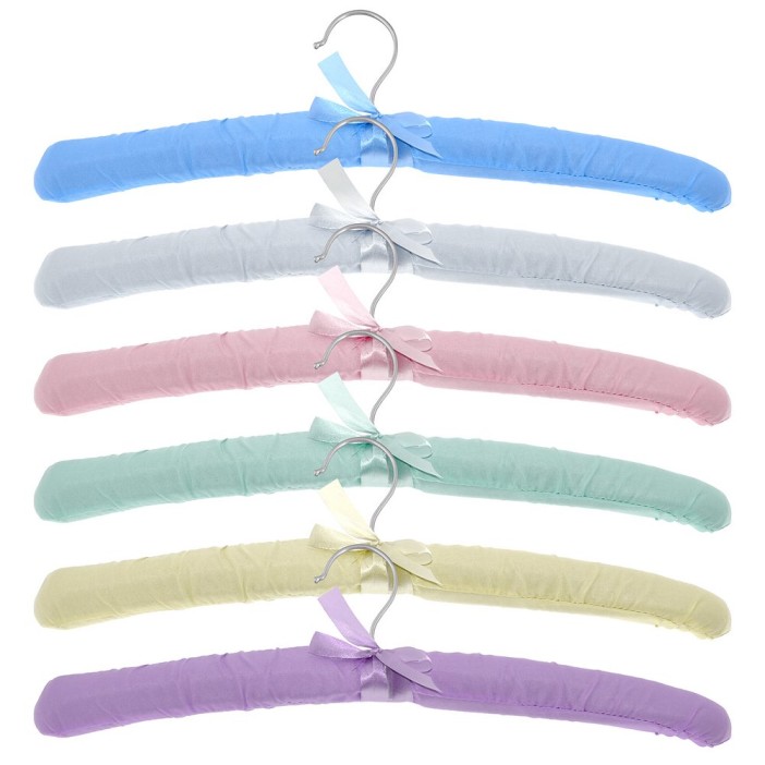 Вешалка-плечики &quot;Текстиль&quot; (44-46 см), 6 цв. 