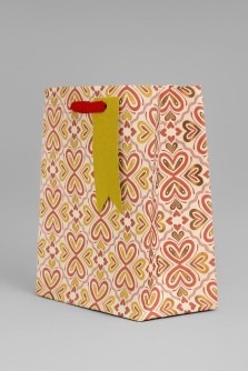 Пакет подарочный «Arabic patterns», red (18*23*10)