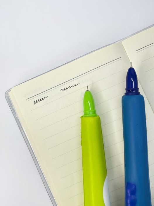 Набор ручек-сквиш &quot;Dino happy&quot; 2 шт., blue-green 