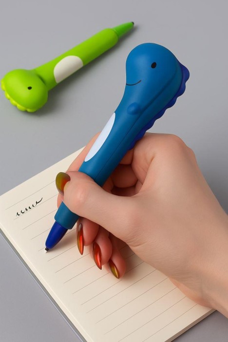 Набор ручек-сквиш &quot;Dino happy&quot; 2 шт., blue-green 
