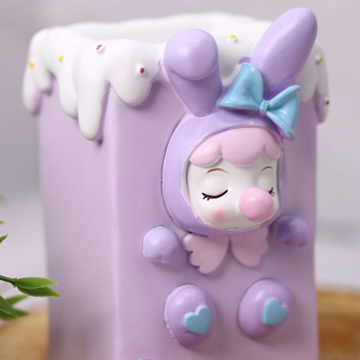 Подставка для канцелярских принадлежностей «Creamy hare», pink 