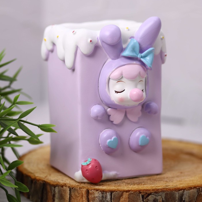 Подставка для канцелярских принадлежностей «Creamy hare», pink 