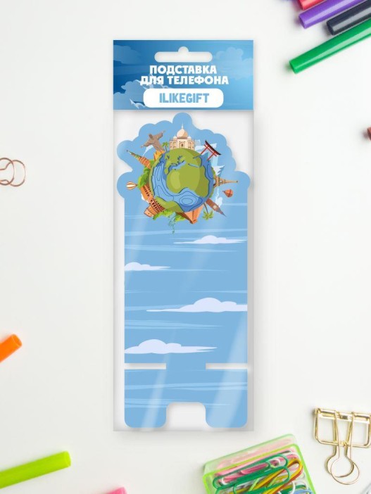 Подставка под телефон/планшет iLikeGift «Путешествия» 