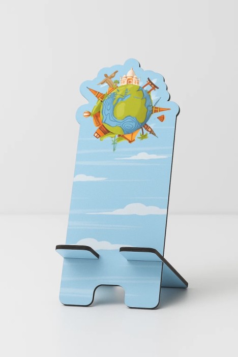 Подставка под телефон/планшет iLikeGift «Путешествия» 
