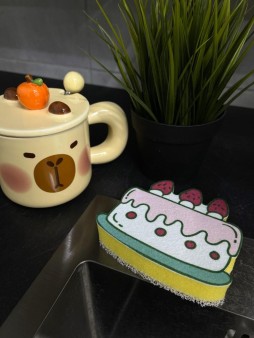 Губка для посуды "Cake"