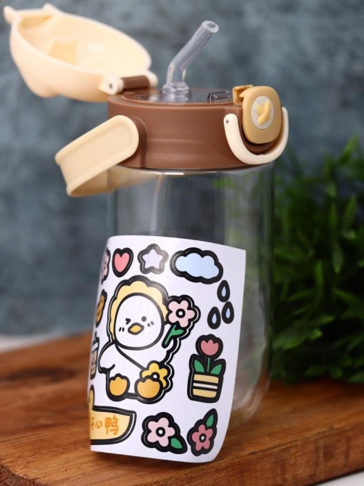 Бутылка «Funny duck», yellow (650 ml) 